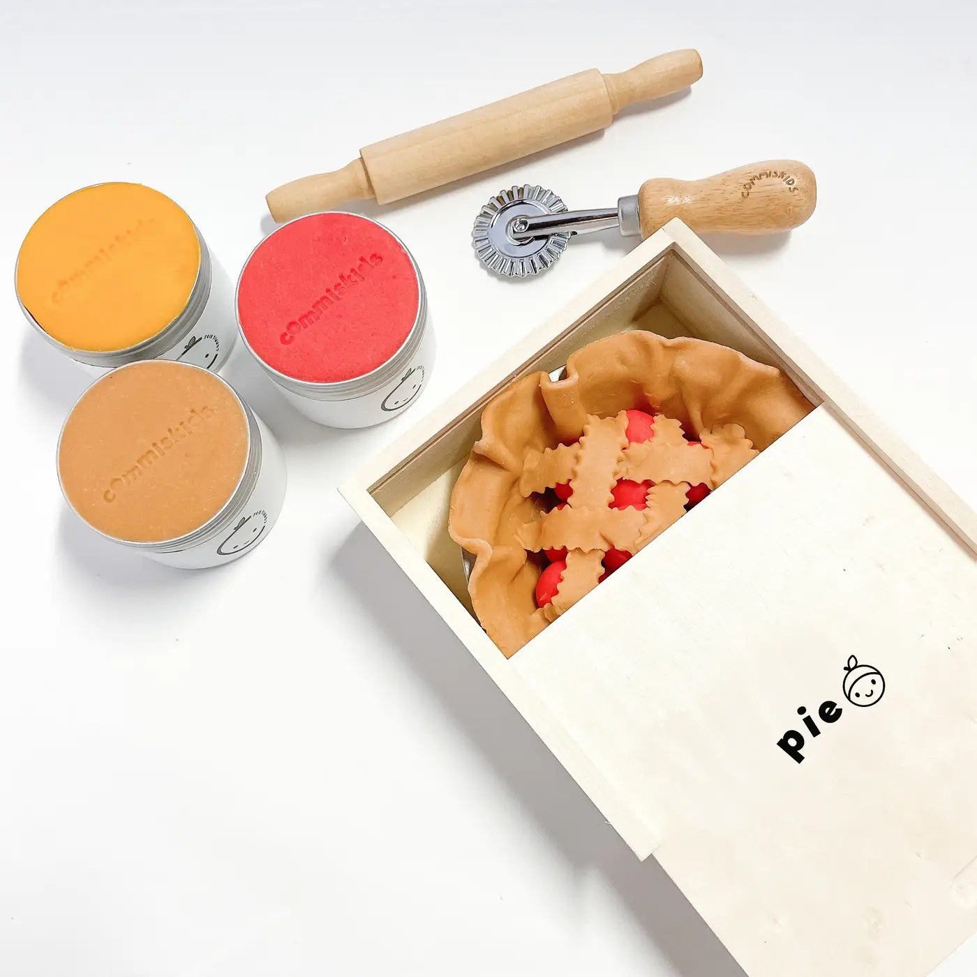 Commiskids Pie Play Dough Kit