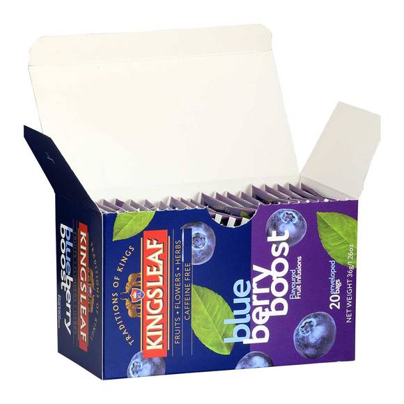 Kingsleaf Blueberry Boost Ceylon Tea (Caffeine Free)