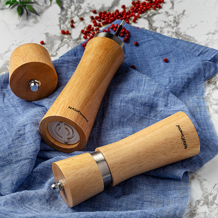 Wooden mill "Terrestrial" with ceramic grinder 16cm