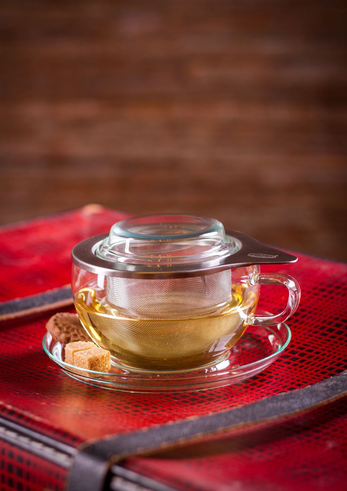 Trendglas Jena Tea Cup with Steel Strainer