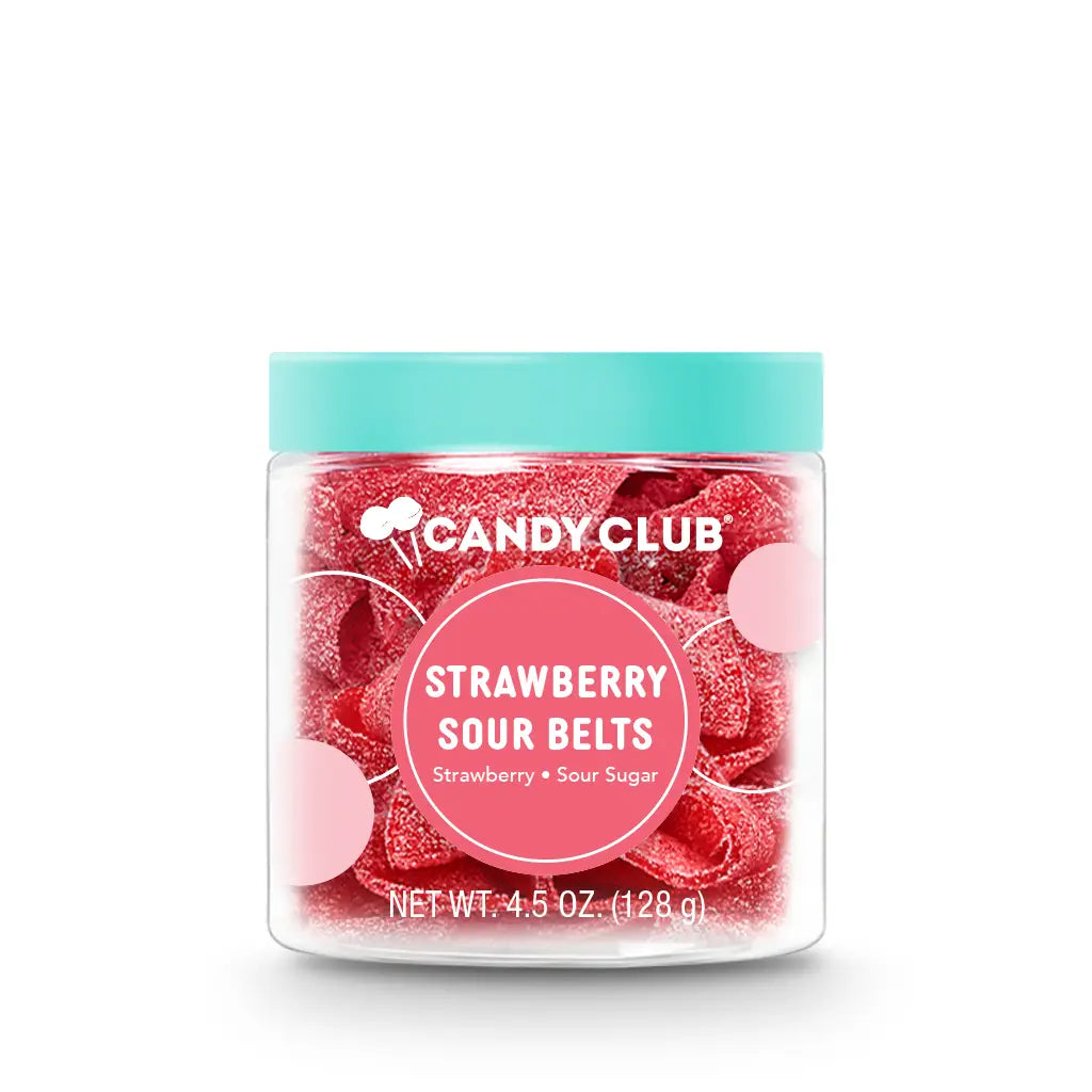Candy Club Strawberry Sour Belts