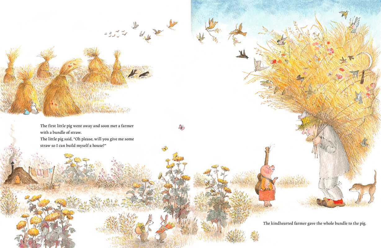 Three Little Pigs by Bernadette Watts
