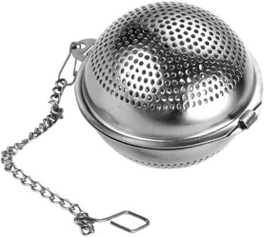 Stainless Steel Ball Tea Infuser, Strainer – 2.1", Rust-Free
