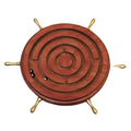 Handmade Wooden Ball-in-Maze Game