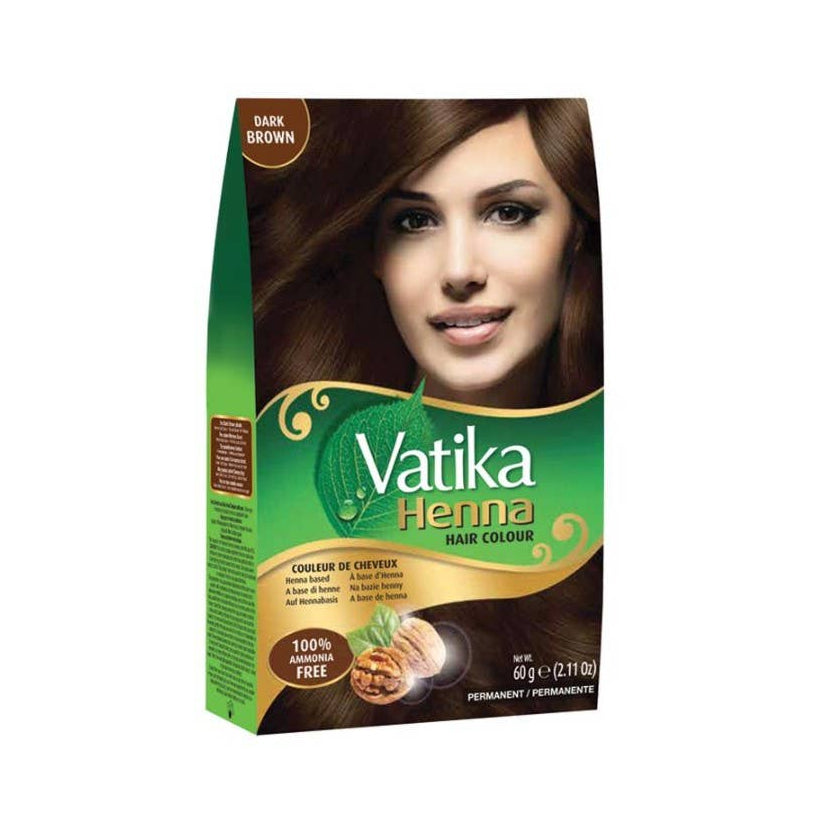 Vatika Henna Hair Color Dark Brown (60 gms)