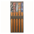 Bamboo Chopsticks Set of 5 (Seasons Of Nature)