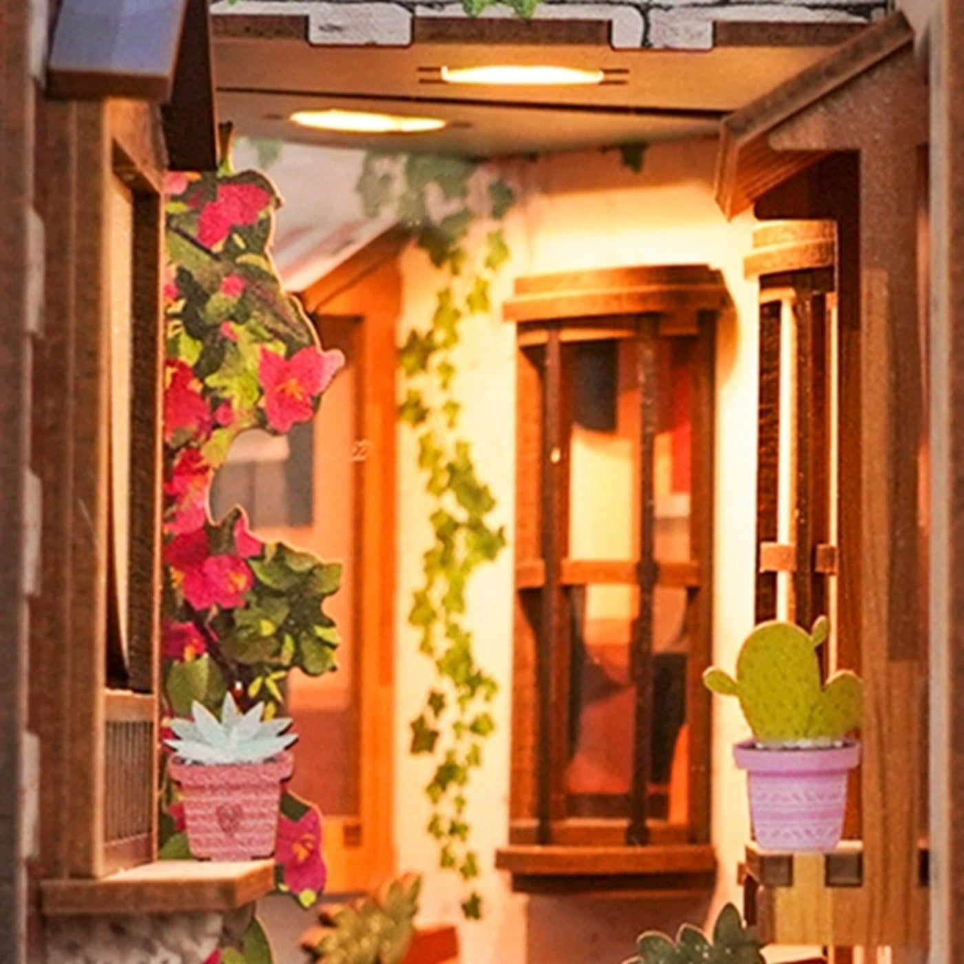 DIY Miniature House Book Nook Kit - Island of Love