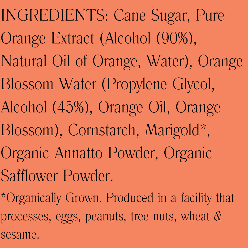 Finishing Sugar - Orange Blossom