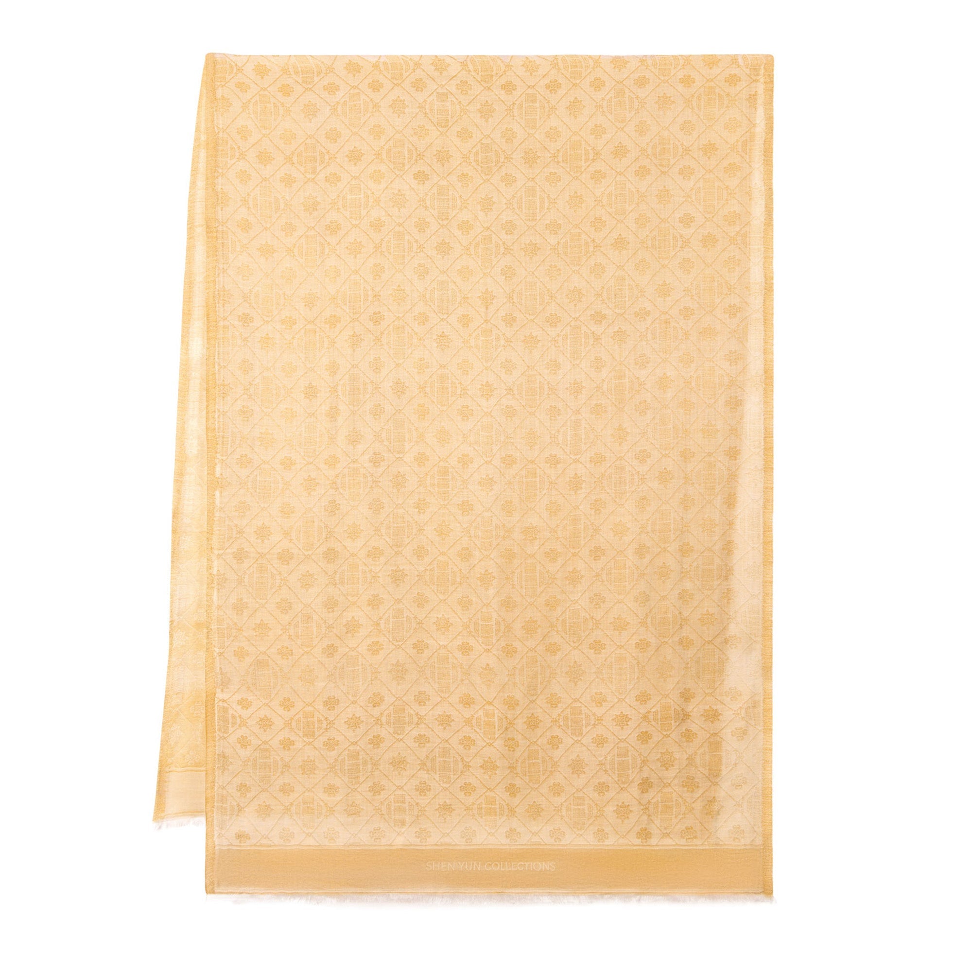 Zhen Shan Ren Long Scarf Gold - Shen Yun Collections
