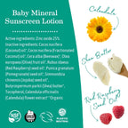 Earth Mama Organics Baby Mineral Sunscreen Lotion - SPF 40