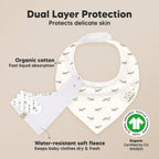 8-pack Baby Bandana Bibs for Boys and Girls - Vessels