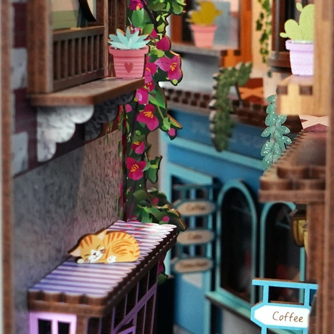 DIY Miniature House Book Nook Kit - Island of Love