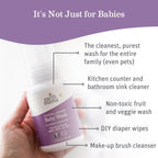 Earth Mama Organics Calming Lavender Castile Baby Wash