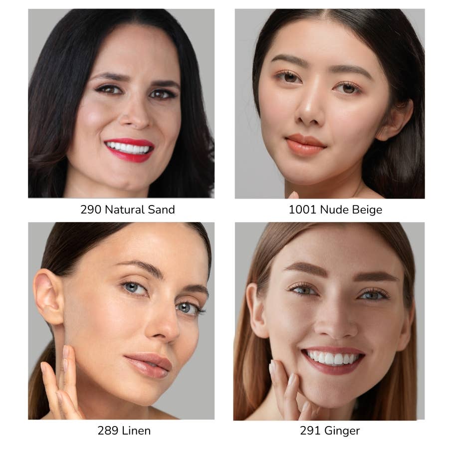EMANI VEGAN COSMETICS Flawless Matte Foundation- Acne Safe, Anti-Aging Foundation
