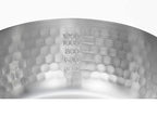Yukihira Stainless  Snow Flat Pot,18cm