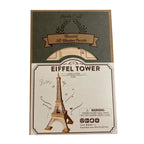 3D Laser Cut Wooden Puzzle - Eiffel Tower