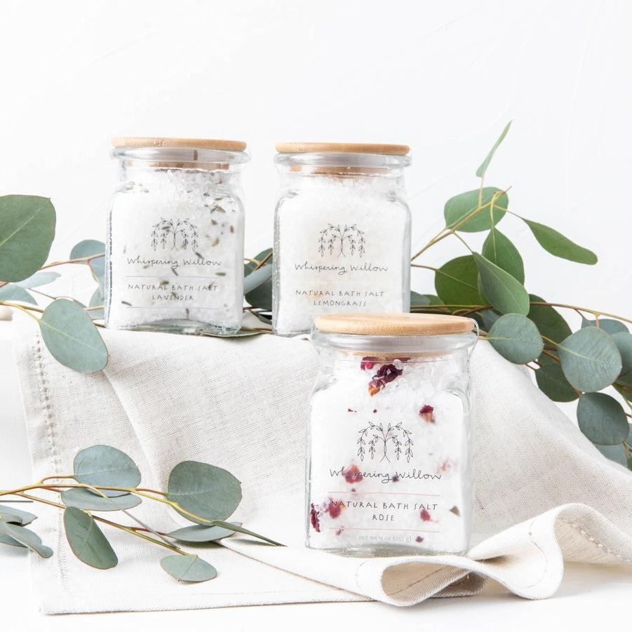 Whispering Willow Lavender Natural Bath Salts
