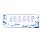 Poets of the Orchid Pavilion Desk Mat 31.5"x11.8"