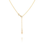 Diamond Cut Cable Chain 14kt Yellow Gold Clasp - Shen Yun Collections