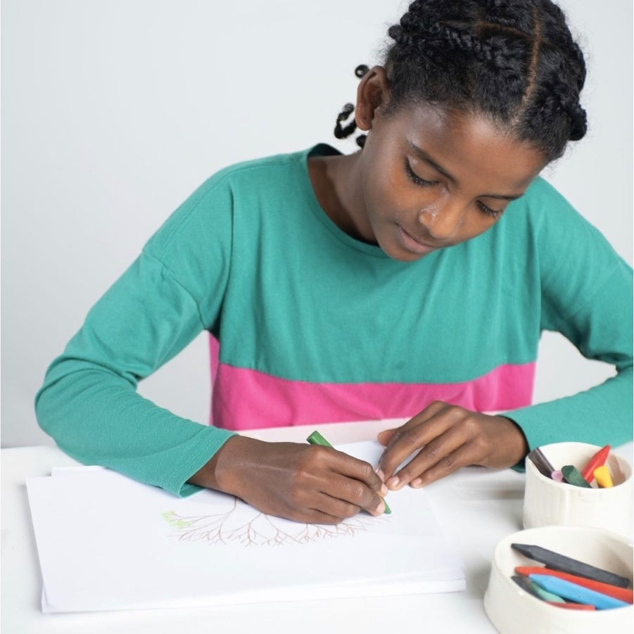 Eco-Kids Beeswax Crayons - Triangle