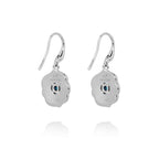 Windmill Grace Drop Earrings Blue