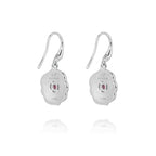 Windmill Grace Drop Earrings Pink