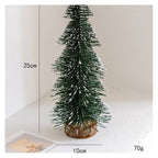 Green Velvet Christmas Tree – Desktop Decoration