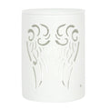 White Angel Wings Oil Burner and Wax Warmer