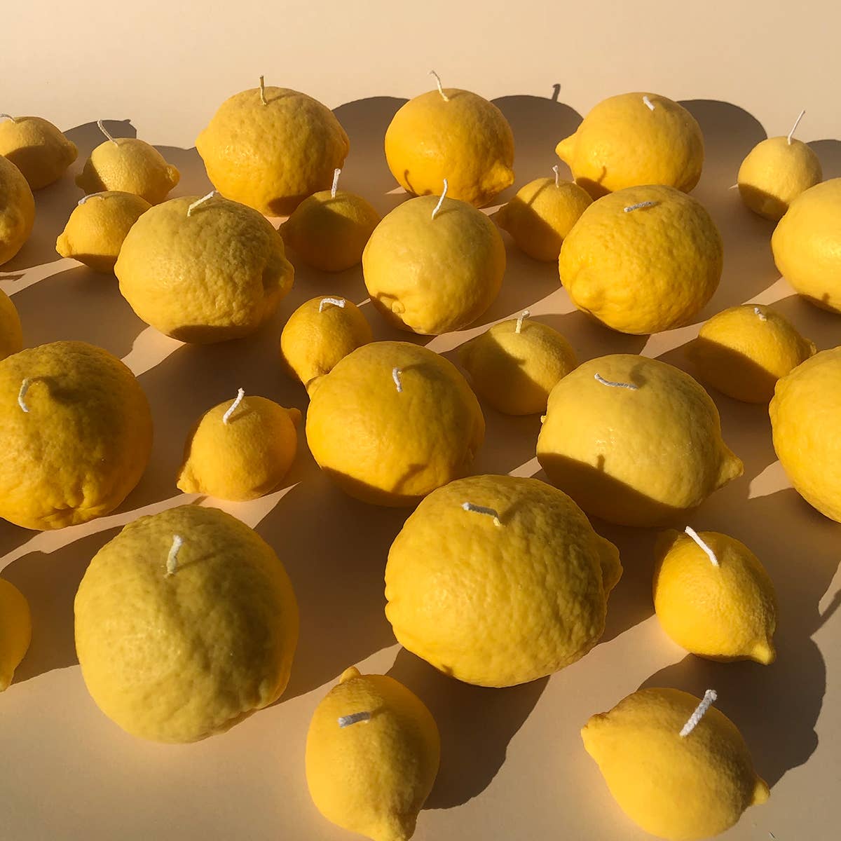 Scandles Yellow Lemon Candle - Large