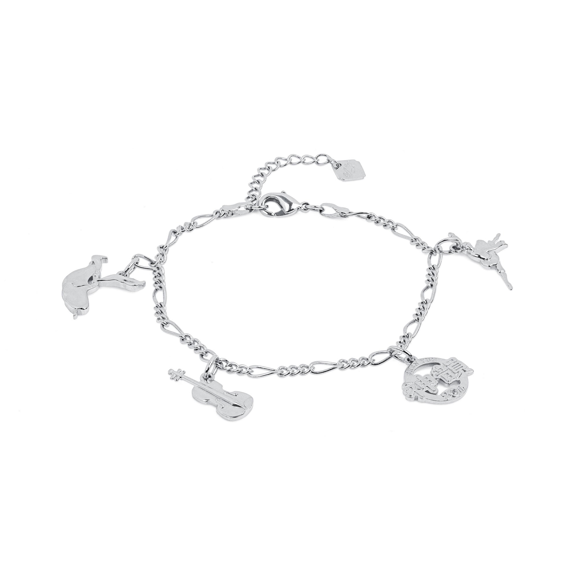 Shen Yun Anniversary Bracelet Silver Side View - Shen Yun Collections