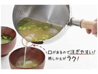 Yukihira Stainless Snow Flat Pot with Loop Handle, 24cm