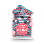 Candy Club Cotton Candy Sour Belts