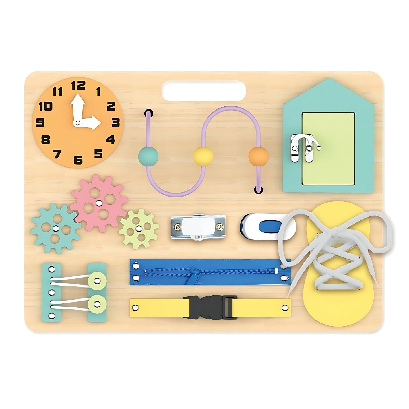 Educational: Toysters Montessori Busy Board