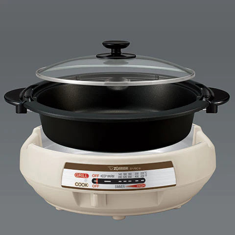 Zojirushi Gourmet d'Expert Electric Skillet EP-PBC10 – Multi-Functional Nonstick Electric Cooking Pan