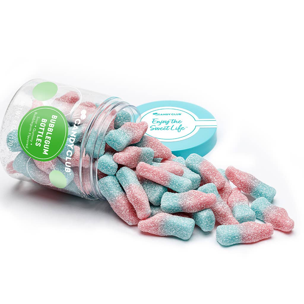 Candy Club Sour Bubblegum Bottles