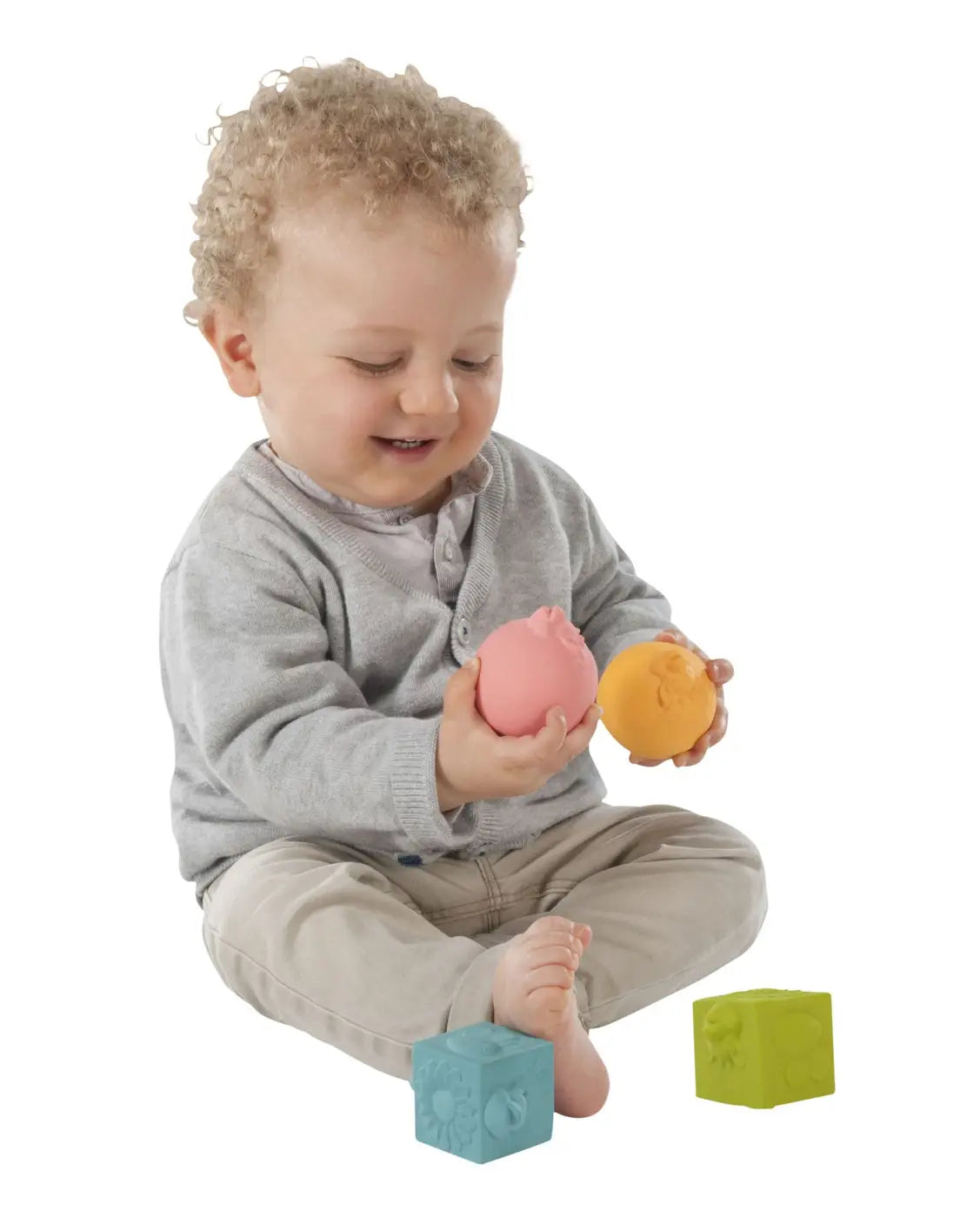 So'pure Set 2 Balls & 2 Blocks