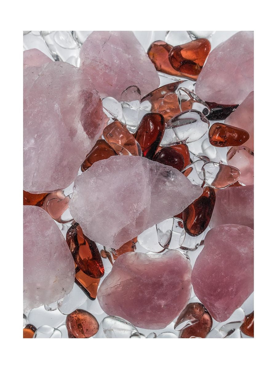 Vitajuwel Via Gempod - Love (Rose Quartz - Garnet - Clear Quartz)