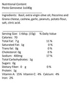 Pesto Genovese 12x180gr RETAIL