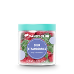 Candy Club Sour Strawberries – Sweet and Tangy Gummy Candy