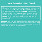 Candy Club Sour Strawberries – Sweet and Tangy Gummy Candy