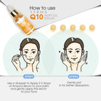 YERMA Q10 Revitalizing Ampoule – Peony-Infused Anti-Aging Serum