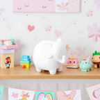 Ceramic Elephant Money Bank