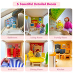Toysters Doll House With Furniture