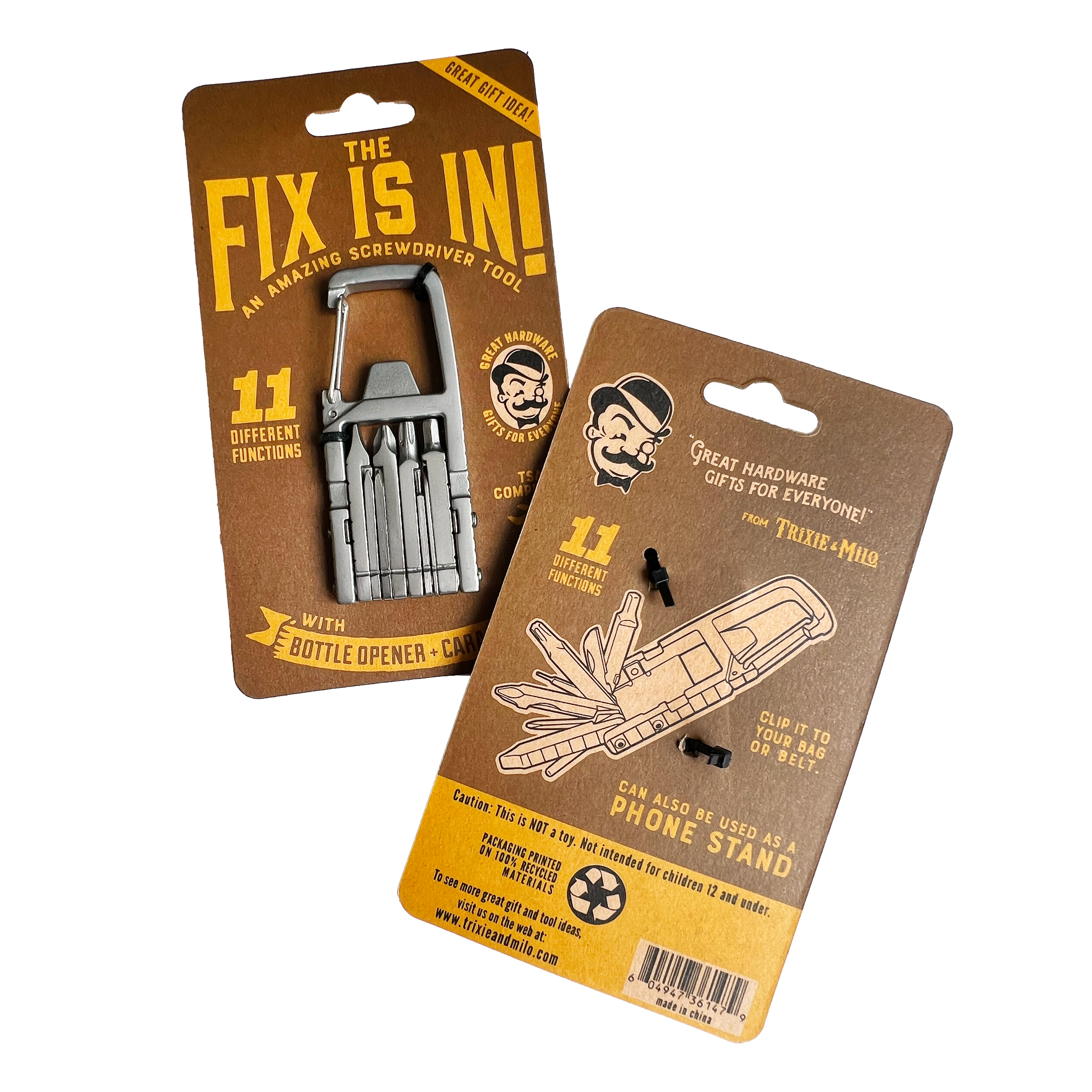 "The Fix Is In" Carabiner Multi-tool
