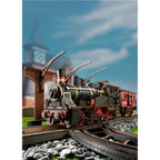 Rolife TGS01 DIY wooden train model assembled