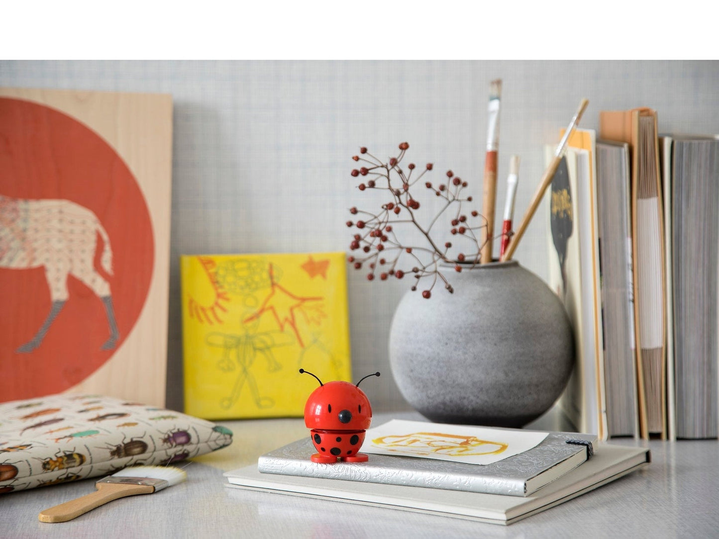 Hoptimist Ladybird Red