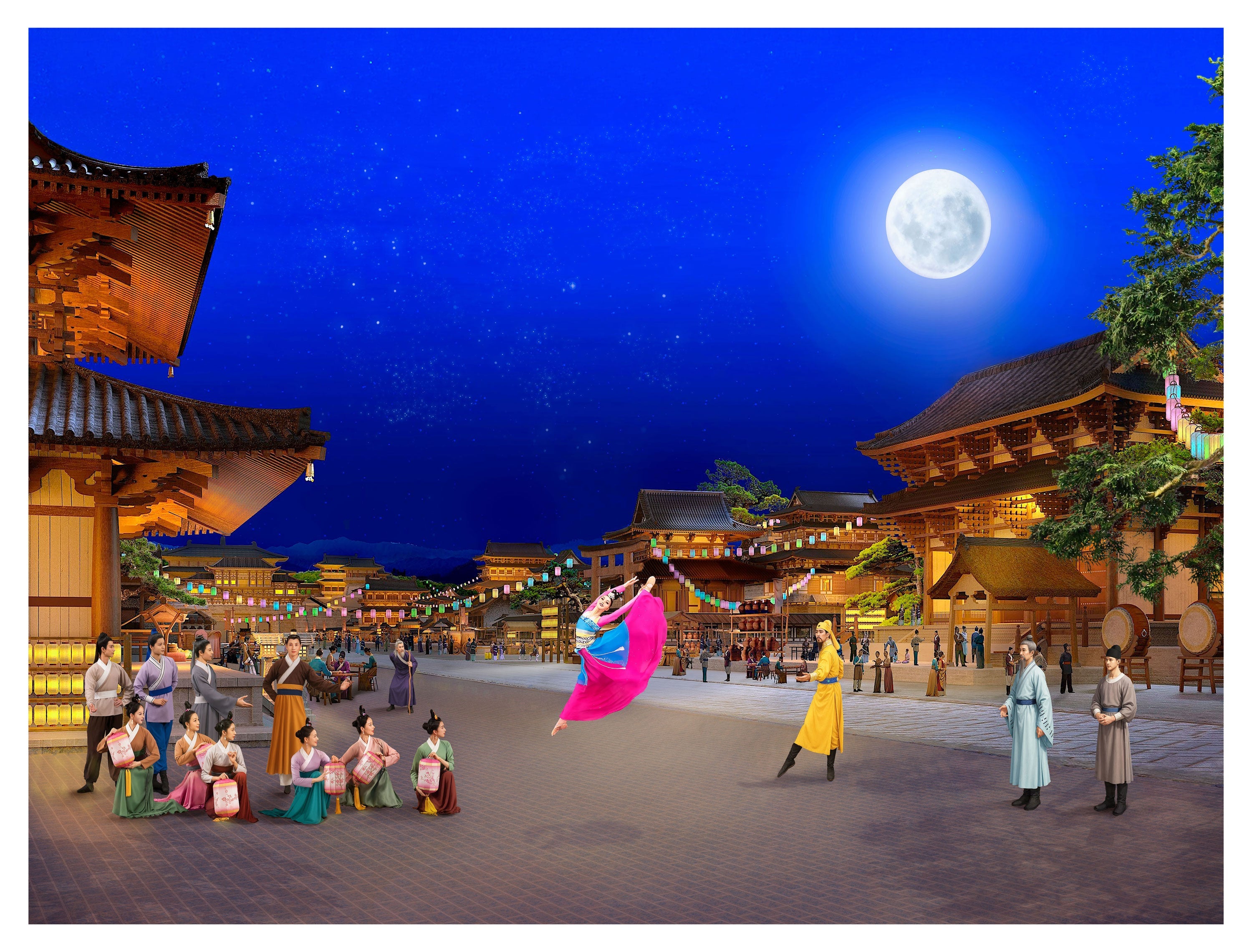 Visiting the Moon Palace Giclée Print - Shen Yun Collections
