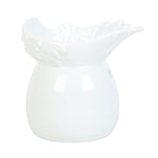 White Angel Wing Dish Oil Burner