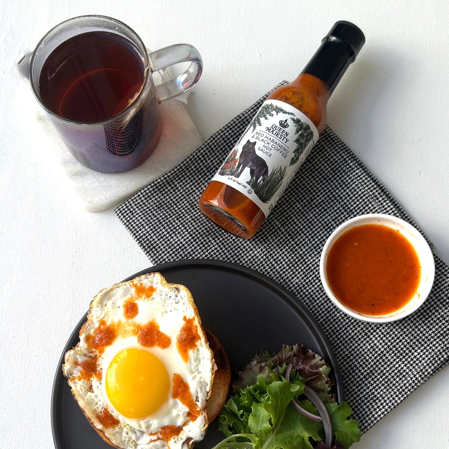 Red Habanero & Black Coffee Hot Sauce - 5oz