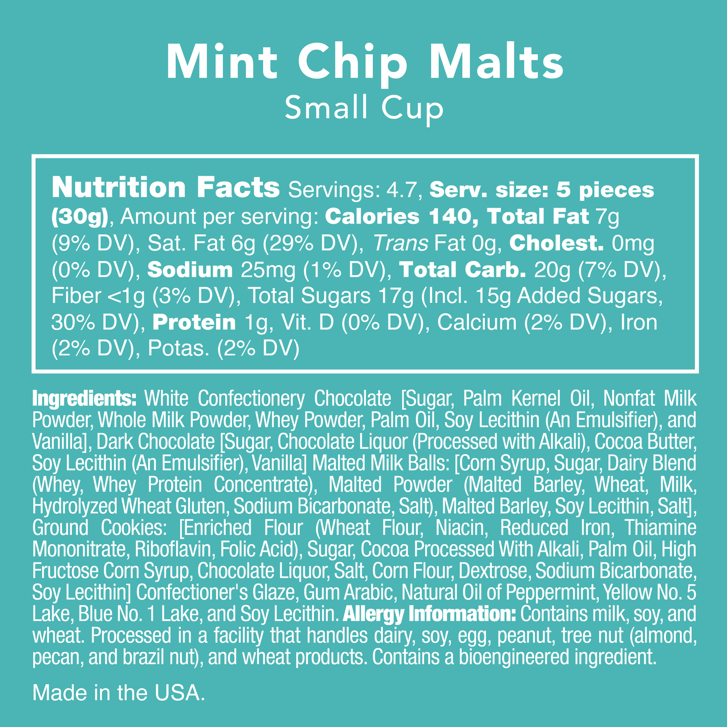 Candy Club Mint Chip Malts *PLATINUM COLLECTION*